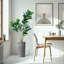 Arbre artificiel en pot moderne Ficus Lyrata-97704357