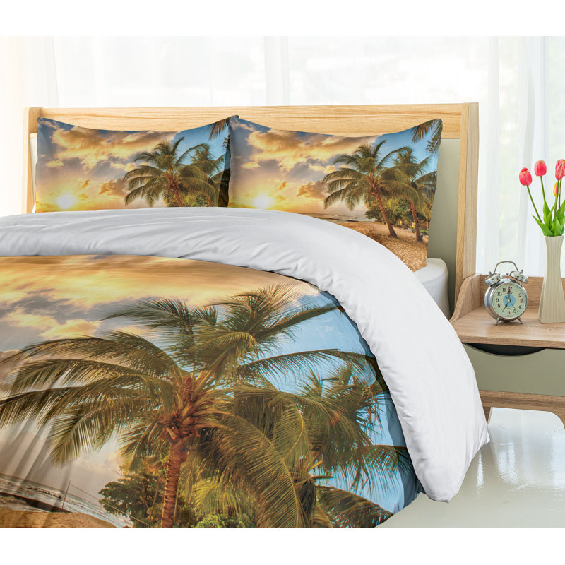 Scenery Modern & Contemporary Polyester Duvet Cover, King