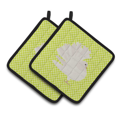 Caroline's Treasures Striped Polyester Potholder
