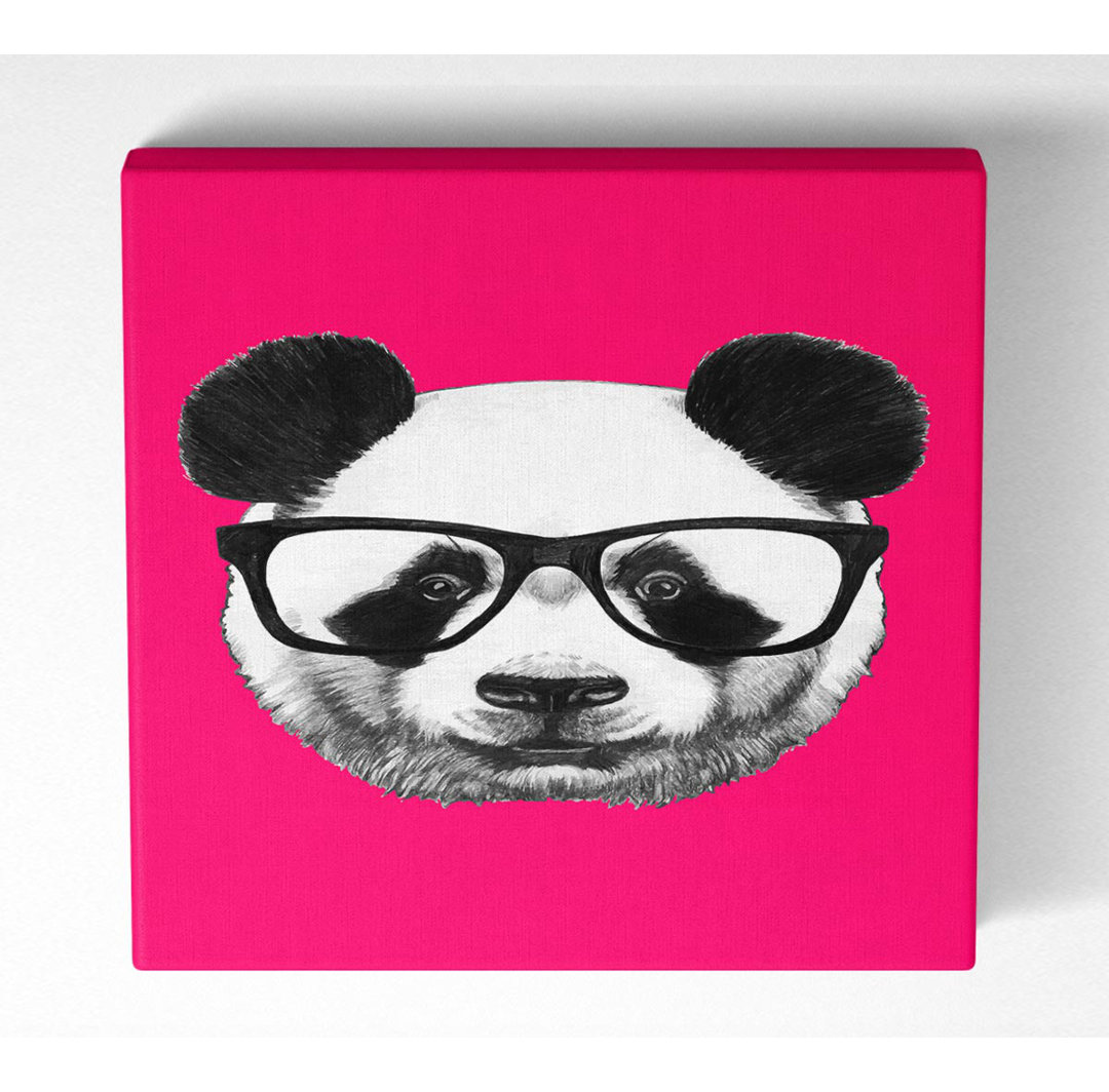 Funky Panda - Kunstdrucke auf Leinwand - Wrapped Canvas