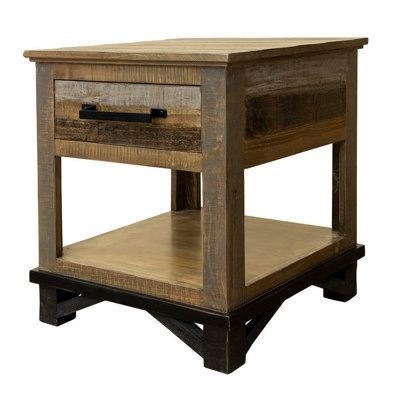 Gualdim End Table with Storage
