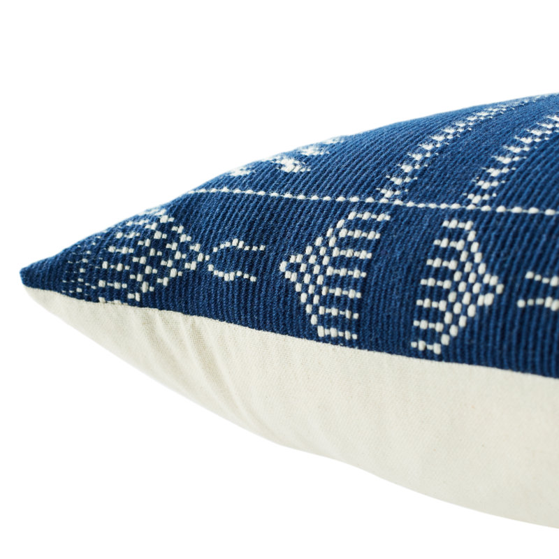 Housse de coussin carré 100% coton Tahlia, Housse de coussin seulement - sans coussin