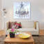 Frosted Chandelier - No Frame Print on Canvas-42161141