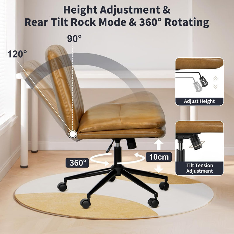 Office Chair, Brown