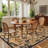 Washable Tiger Runner Rug for Kitchen 2x6 Non-Slip Non-Shedding Animal Floral Long Carpet, Low Pile Botanical Floor Covering, Foldable Black-461372017