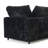 Cloud Couch Modular Sectional Sofa L Shaped Couch With Ottoman 4 Seater Washable & Replaceable Black