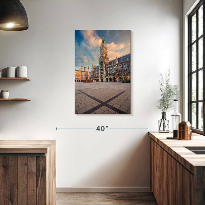 Nicci Mary's Square Munich, 36" H x 24" W