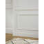 Applique rosette 4,375 po x l 2,75 po x P 1 po