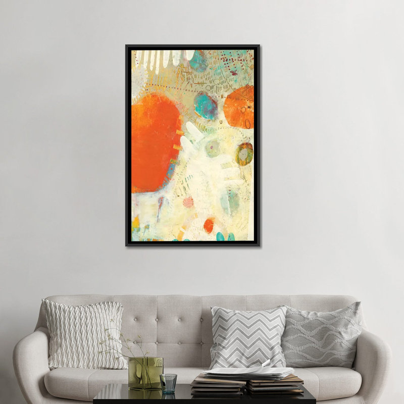 «Phenix I» par Sue Jachimiec, reproduction sur toile tendue, H 26 po x l 18 po x P 1,5 po, Toile avec cadre flottant noir
