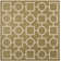 Arneshia Geometric Green/Beige Area Rug