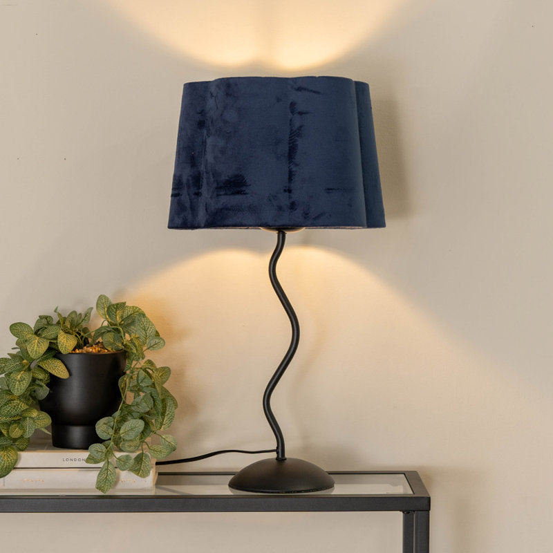 Rozellia Metal Table Lamp, Pink, No