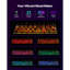 LED Lighted Liquor Bottle Display 3-Tier 70 Inches for 52 Bottles