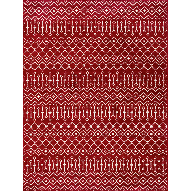 Aemtenan Abstract Indoor Rug, Rectangle 9' x 12'