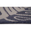 Tapis d'intérieur à motif floral à feuilles variées Cheeseman IOED.03. BL./Boca-760646249