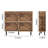 Modern Storage Cabinet With 3 Flip Drawers Suitable For Living Rooms