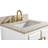 Swihart 25 " W Freestanding Standard Single Vanity Bathroom Vanity With Marble Top with Mirror-1618620199-1618620374-1618620313