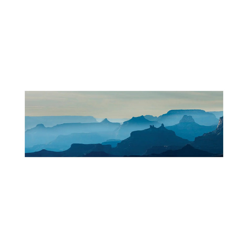 Grand Canyon National Park at Sunset, Arizona, USA 1 Piece Wrapped Canvas Panoramic Painting