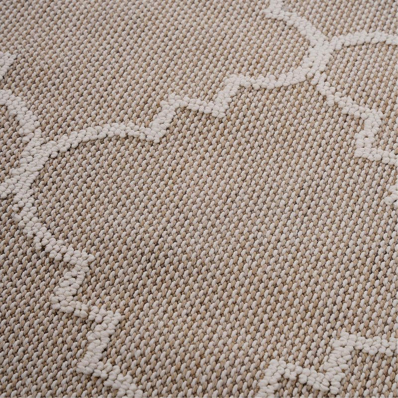 Collection 5X7 / Trellis Indoor / Outdoor Area Rug, Rectangle 5'3" x 7'6"