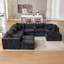 Canapé modulaire rembourré 8 pièces 8 pièces-112315589-114607475