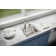 Lustertone 17" L x 16" W Drop-In Kitchen Sink