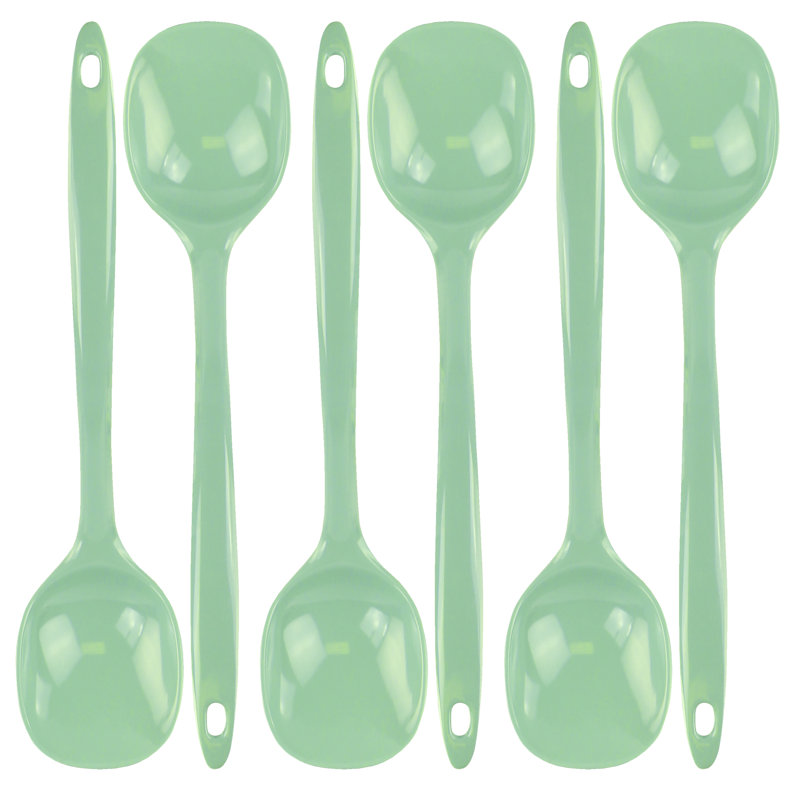 Ensemble de 6 cuillères à cuisson en mélamine Reston Lloyd, Écume de mer