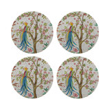 Glass Beads Round Beaded Placemats