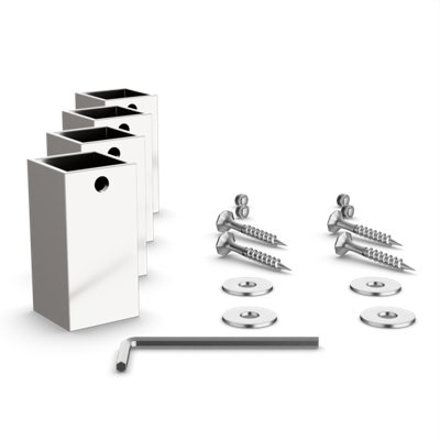 Heated Towel Rail Mounting Brackets and Hardware