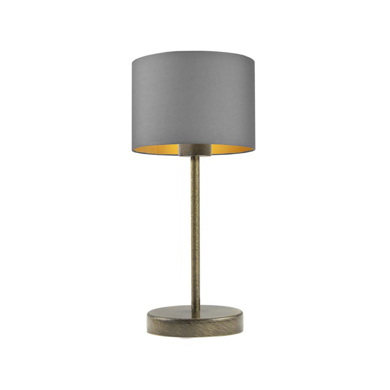 Arseny Metal Table Lamp, Light Green, Gold