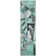 Machine Washable Indoor/Outdoor Xhevrie Teal Rug