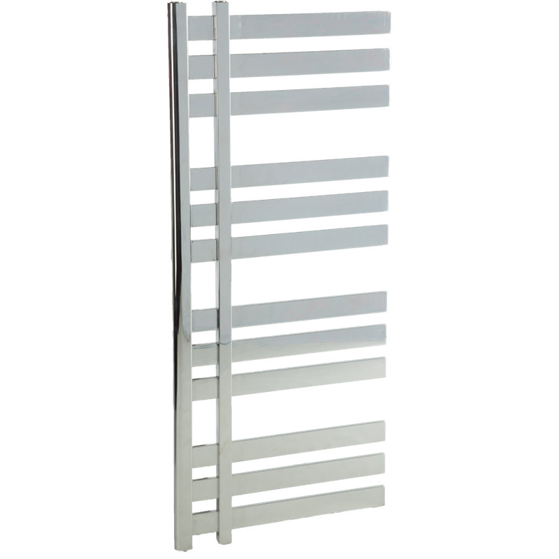 Lioni Wall Mount Electric Towel Warmer, 48" H x 20" W x 3.5" D, Chrome