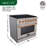 Akicon 36" 5.2 Cubic Feet Range