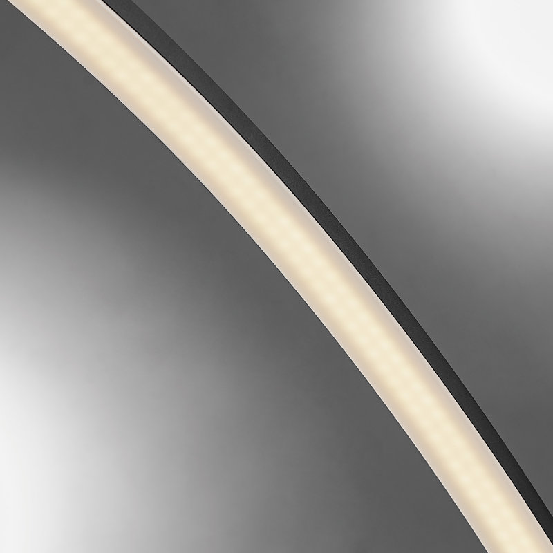 Artimizia 65'' LED Novelty Floor Lamp, Black