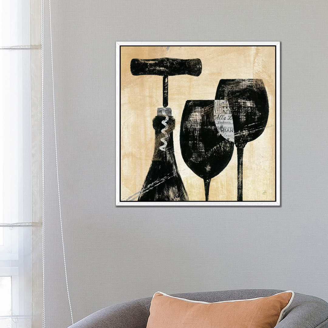 Wine Selection II von Daphne Brissonnet - Galerie-verpackte Leinwand Giclée auf Leinwand