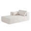 Canapé modulaire Boneless avec table d'appoint en L pour salon-2056989362