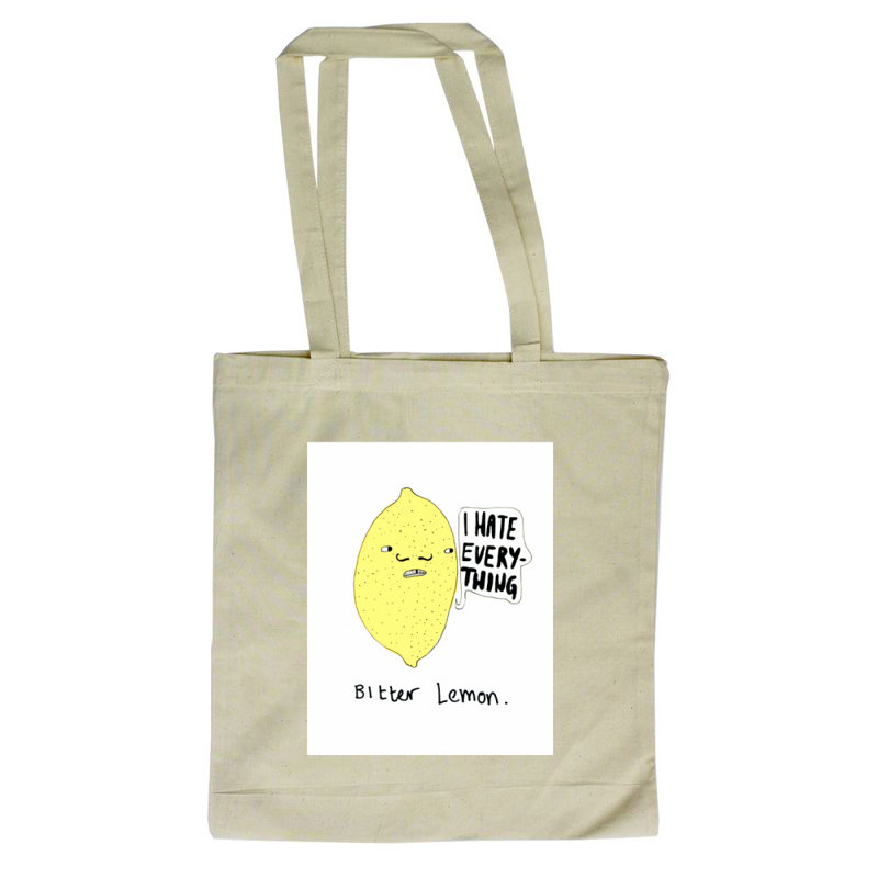 Bitter Lemon Tote Bag