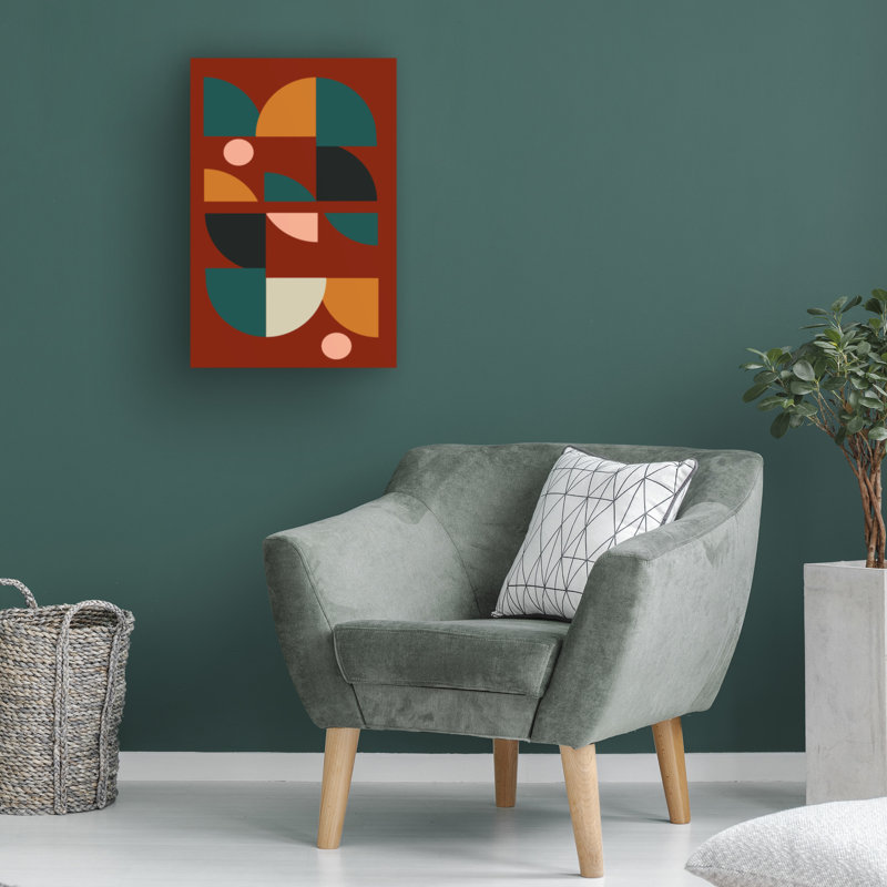 "Arches sur rouille III" sur toile, H 24 po x l 16 po