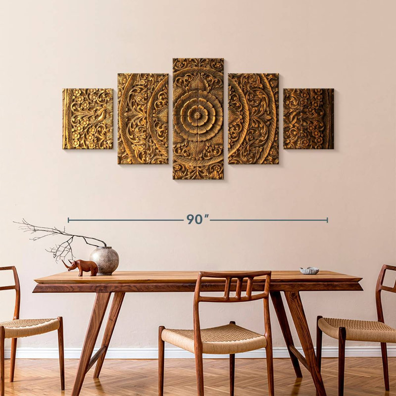 Carving, 42" H x 92" W
