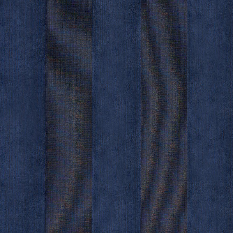 Cunard Strie Velvet Fabric, Blue