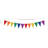 Rainbow Festive Pennant String