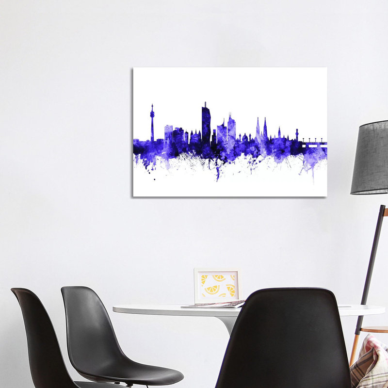 Vienna, Austria Skyline by Michael Tompsett - Wrapped Canvas Gallery-Wrapped Canvas Giclée