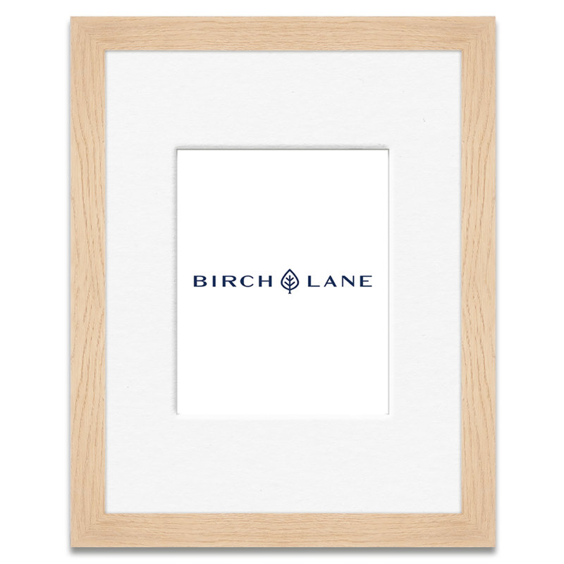 Arkhurst Wood Picture Frame with Mat, 24" x 30", Natural, 18" x 24"