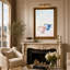Art mural sur toile rose et bleu-401677265