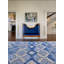 Bali Geometric Area Rug in Blue-73160347