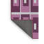 Tapis de zone mauve à motifs-542167946