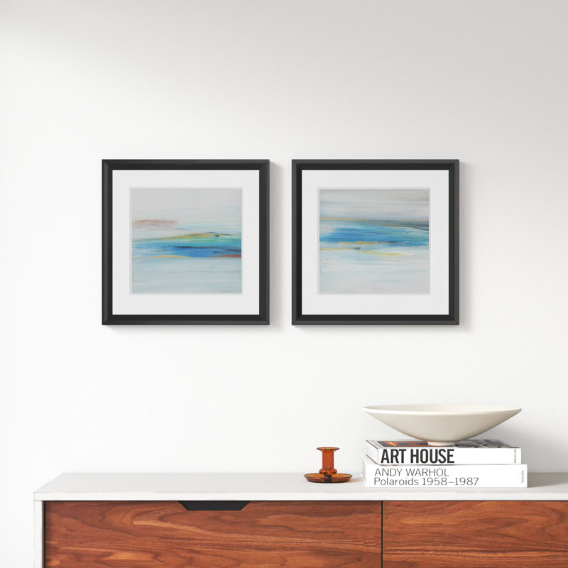 " Milan I " 2 - Pieces, Black Framed
