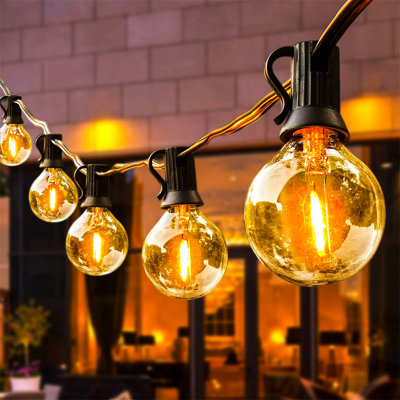 Allcot 1524cm 26 - Bulb Festoon Lights String Light (End to End Connectable)