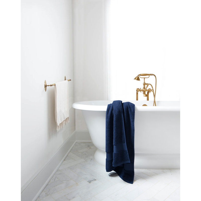 Ensemble de 20 serviettes en coton Delara, Marine