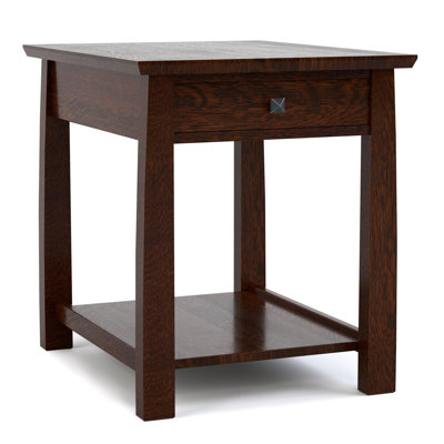 Highlands Solid Wood End Table