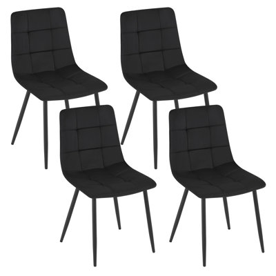 Amatrudo 44.5cm H Velvet Upholstered Side Chair