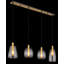 Hailley 4-Light Linear Pendant Lamp Set